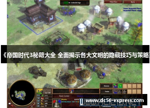 《帝国时代3秘籍大全 全面揭示各大文明的隐藏技巧与策略》