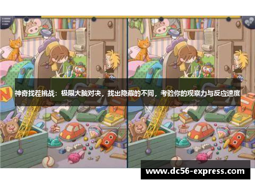 神奇找茬挑战：极限大脑对决，找出隐藏的不同，考验你的观察力与反应速度